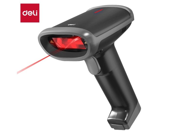 Lecteur de codes-barres filaire Deli ES226 1D/2D USB